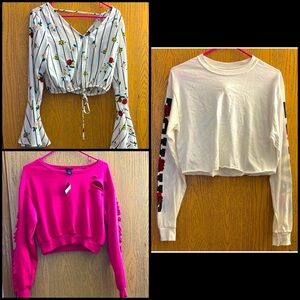 Women’s Cropped Shirt Bundle